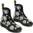1460 Polka Dot DR MARTENS Womens Retro Ankle Boots