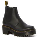 dr martens womens rometty leather chelsea boots burnished wyoming black