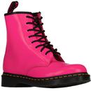 dr martens womens 1460 smooth boots clash pink