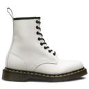 1460 DR MARTENS Men's Retro White Leather Boots