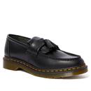 dr martens womens adrian smooth leather tassel loafers black