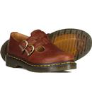 Mary Jane Dr Martens Leather T-Bar Buckle Shoes C