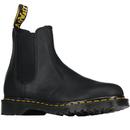 dr martens mens waxed full grain leather chelsea boots black