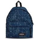 Padded Pak'r EASTPAK Retro Backpack - Cracked Blue