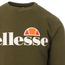 Succiso ELLESSE Retro 80s Logo Sweatshirt (Khaki)