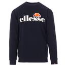 Succiso ELLESSE Retro 80s Logo Sweatshirt (Navy)