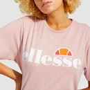 Albany ELLESSE Women's Retro Relaxed Fit Tee PINK