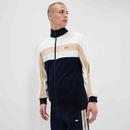 Anzios Ellesse Suedette Colour Block Track Top OW