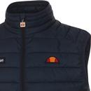 Bardy ELLESSE Retro 90s Quilted Gilet (Navy)