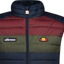 Ellesse Heritage Bardy Block Quilted Ski Gilet N