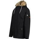 Blizzard Ellesse Retro Fleece Lined Padded Parka B