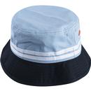 Lorenzo ELLESSE Retro 90s Striped Bucket Hat (LB)