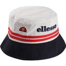 Lorenzo ELLESSE Retro 90s Striped Bucket Hat (N/W)