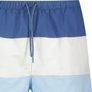 Cielo Ellesse Retro Colour Block Swim Shorts N/OW