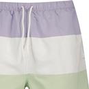 Cielo Ellesse Retro Colour Block Swim Shorts L/OW