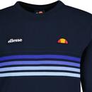 Clemente ELLESSE Retro 80s Chest Stripe Sweatshirt