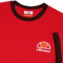 Cubist ELLESSE Retro Classic Logo Ringer T-Shirt R