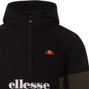 Freccia ELLESSE Retro Fleece Quater Zip Jacket B/K