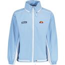 ellesse mens gandini live forever full zip hooded jacket light blue