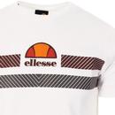 Glisenta ELLESSE 80s Chevron Stripe Logo Tee (W)