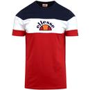 Gubbio ELLESSE Men's Retro 80s T-Shirt in Red