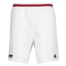Ellesse Joie Retro Tennis Shorts in White SEQ17051 Front Photo