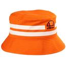 Ellesse Lanori Retro 90s Netherlands Bucket Hat in Orange