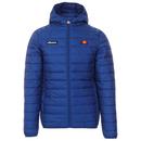 Lombardy ELLESSE Retro Quilted Ski Jacket (Blue)