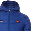 Lombardy ELLESSE Retro Quilted Ski Jacket (Blue)