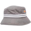 Lorenzo ELLESSE Retro 90s Striped Bucket Hat Grey