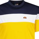 Mendoza Ellesse Retro 80s Colour Block T-shirt N