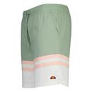 Metuli Ellesse Retro Colour Block Swim Short Green