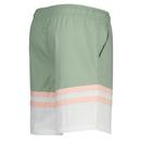 Metuli Ellesse Retro Colour Block Swim Short Green