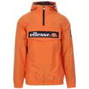 Ellesse Mont 2 Men's Retro 80s Overhead Hooded Jacket in Orange