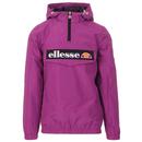 Ellesse Mont 2 Men's Retro 80s Overhead Hooded Jacket in Purple