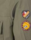 Monte ELLESSE Retro 80s Overhead Badge Jacket (O)