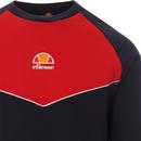 Moscqui ELLESSE Chevron Colour Block Sweatshirt