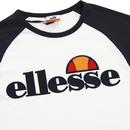 Piave ELLESSE Retro 70's Raglan Baseball Tee W