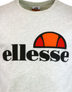 Prado ELLESSE Mens Retro Classic Logo Tee OATMEAL