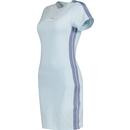 Rigi ELLESSE Retro Panel Mini Dress (Light Blue)