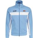 ellesse mens riminali live forever 90s full zip track top light blue