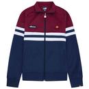 Ellesse Rimini 1980s Stripe Panel Track Top in Navy SHR00892