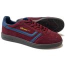 Roma Ellesse Retro 80s Suede Cupsole Trainers B/N