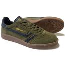 Roma Ellesse Retro 80s Suede Cupsole Trainers K/B