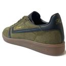 Roma Ellesse Retro 80s Suede Cupsole Trainers K/B