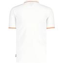 Rooks Ellesse Twin Tipped Pique Polo Shirt (White)