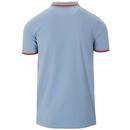 Solana ELLESSE Retro Mod Tipped Pique Polo Top LB