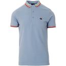 Solana ELLESSE Retro Mod Tipped Pique Polo Top LB