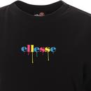 Station ELLESSE Retro 90s Paint Splat Logo Tee (B)