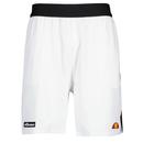 Ellesse Steady Retro Taped Side Shorts in White